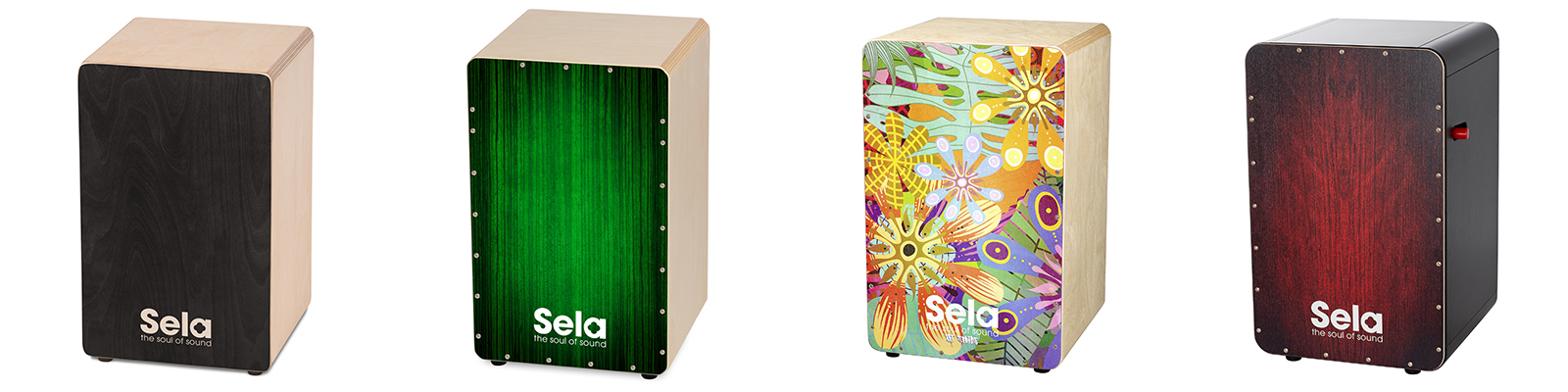 Впервые в Украине: кахоны от немецкого бренда Sela Percussion