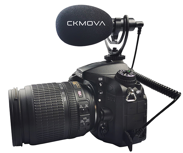 Мікрофон накамерний CKMOVA VCM1