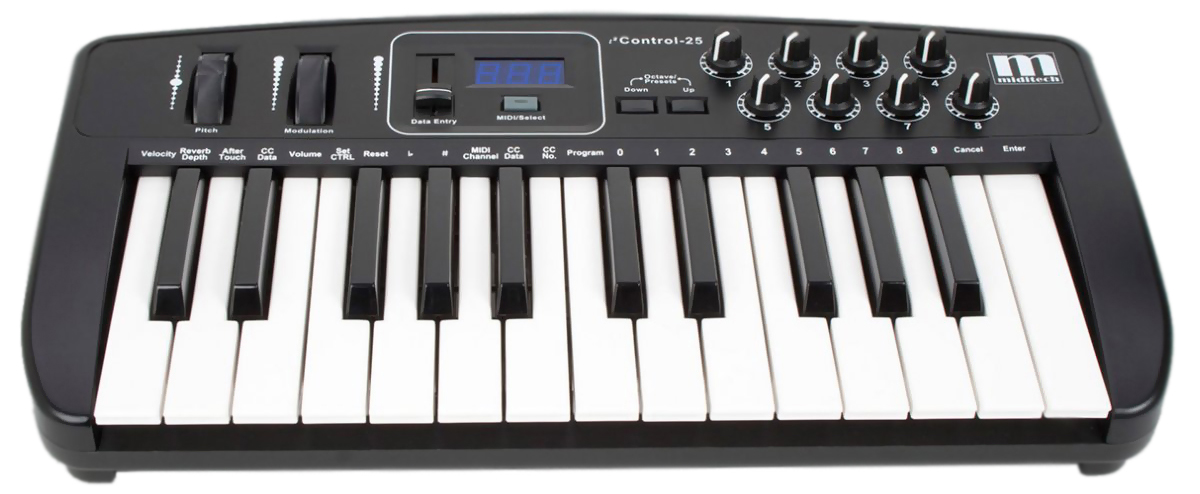 MIDI-клавиатура Miditech i2 Control 25 за 4045 грн
