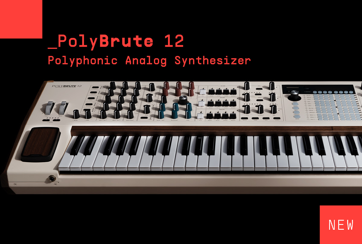 Arturia unveils PolyBrute 12