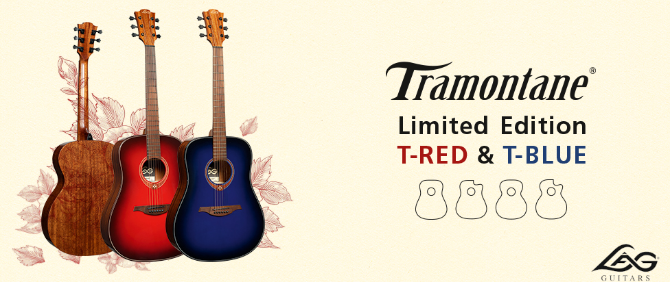 Charming limited edition Lâg Tramontane T-Red & T-Blue now in stock