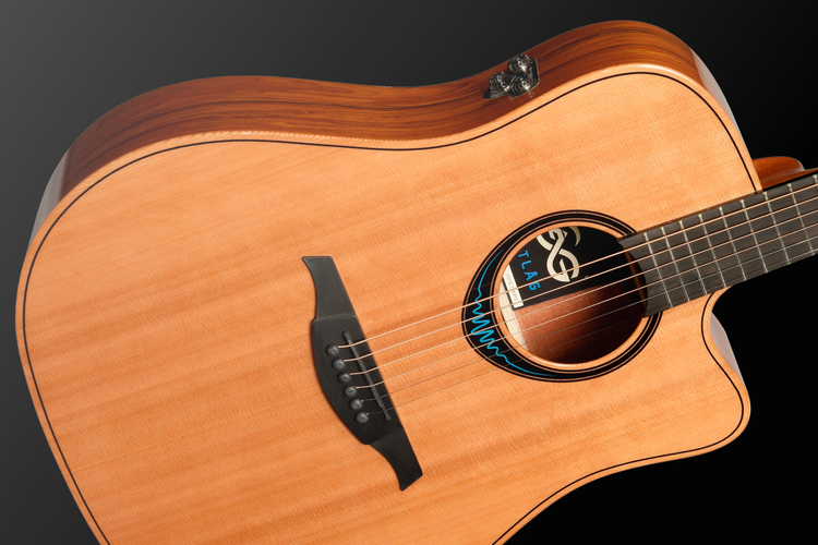 Смарт гитара Lag BlueWave 2 TBW2DCE + чехол