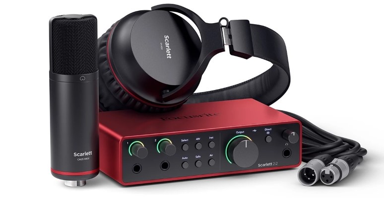 Focusrite Scarlett 2i2 Studio 4th Gen