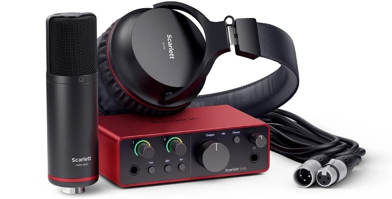 Focusrite Scarlett Solo Studio 4th Gen